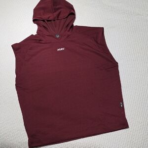 ASRV Men's Cutoff Hoodie DSG - 0983 large